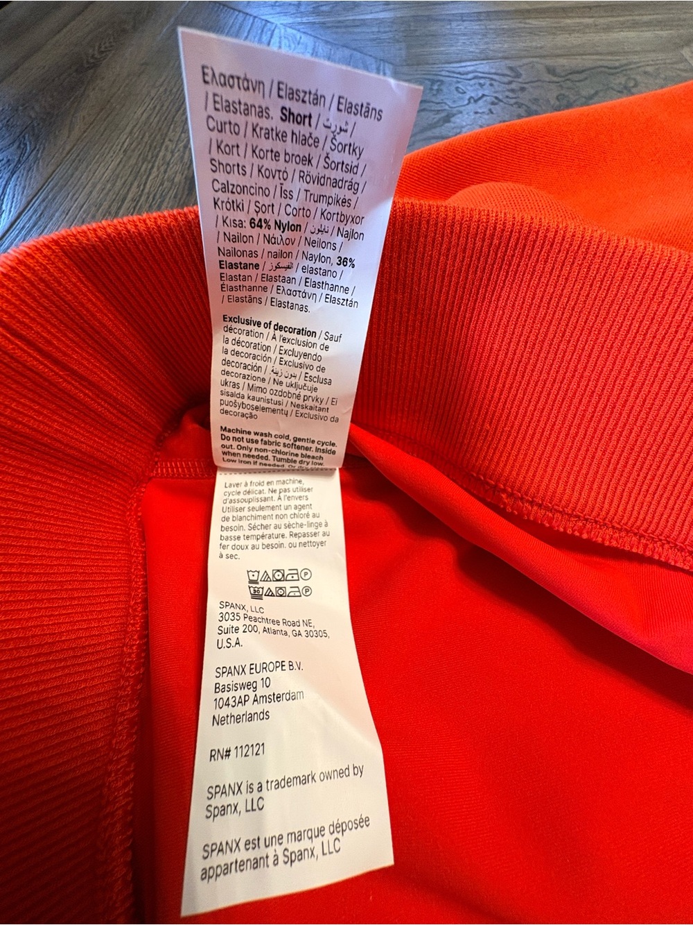SPANX Women’s AirEssentials Pique Skort in Poppy Size 1X. NWT - Picture 7 of 8